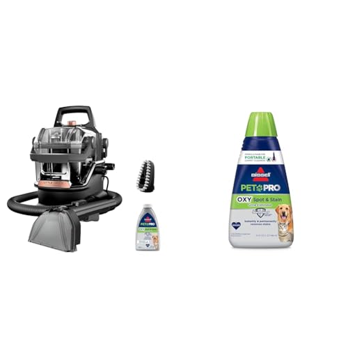 BISSELL Little Green HydroSteam Multi-Purpose Portable Carpet and Upholstery Cleaner, Car and Auto Detailer, 3618 - Image 9