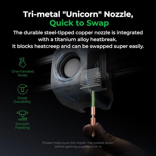 Creality K1C 3D Printer, 600mm/s High-Speed Auto Leveling Clog-Free Robust Direct Extruder K1 SE Upgraded 3D Printer with AI Camera 300??C Printing Silent Mode Support Carbon Fiber Filaments - Image 14