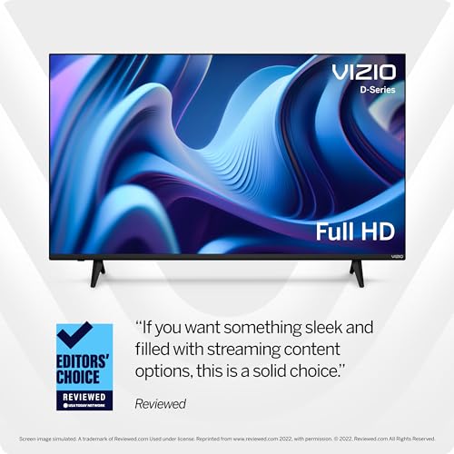 VIZIO 24-inch D-Series Full HD 1080p Smart TV with Apple AirPlay and Chromecast Built-in, Alexa Compatibility, D24f-J09, 2022 Model - Image 11